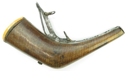 A CAUCASIAN POWDER FLASK