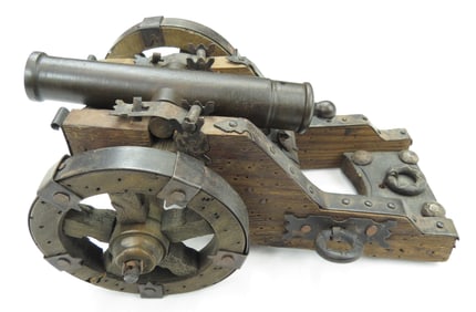 A BLACK POWDER CANNON