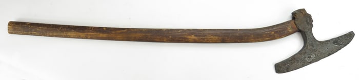 A RARE MEDIEVAL BATTLEAXE
