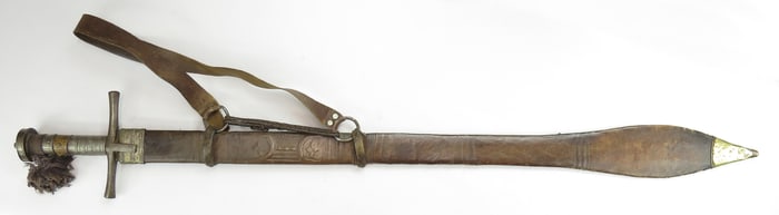 A SUDANESE KASKARA BROADSWORD