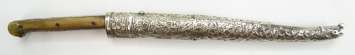 AN OTTOMAN BICHAK DAGGER