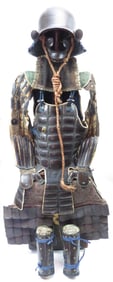 A SUIT OF JAPANESE SAMURAI ARMOR