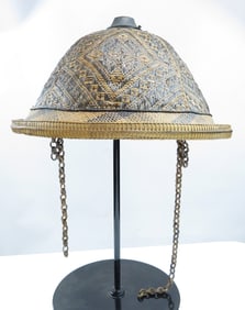 A RARE MORO SALAKOT CAP
