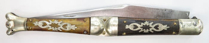 A RARE FRENCH NAVAJA CLASPKNIFE