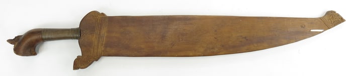 A MORO BARONG SWORD