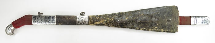 A RARE GEORGIAN SKIRTED SHASHKA SWORD