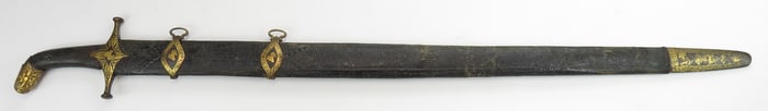 A RARE GEORGIAN KHMALI SWORD