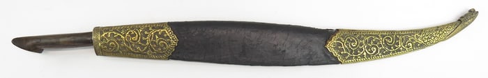 A RARE BLACK SEA YATAGHAN SWORD