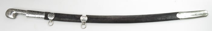 AN OTTOMAN CIRCASSIAN SHASHKA SWORD