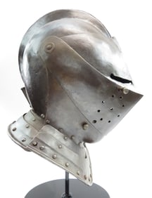 A RARE NORTHERN EUROPEAN CLOSE HELMET