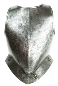 AN ELIZABETHAN ENGLISH ARMOR BREASTPLATE