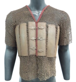 A RARE INDIAN HORSEMANS ARMOR