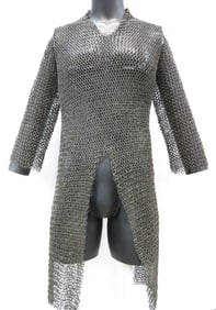 A RARE PERSIAN MAIL FULL HAUBERK