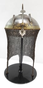 AN INDIAN TOP HELMET