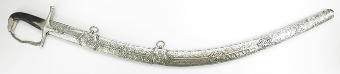 A FINE OTTOMAN SHAMSHIR SWORD