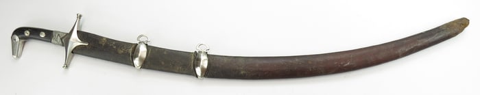 AN ARAB SHAMSHIR SWORD