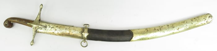 A RARE OTTOMAN PALA SABER SWORD