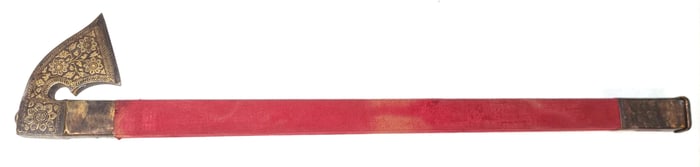 A RARE OTTOMAN BATTLEAXE