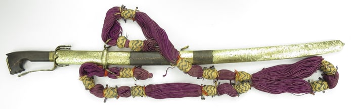 A MOROCCAN SAIF SABER SWORD