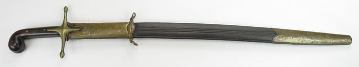 AN OTTOMAN YATAGHAN SABER SWORD