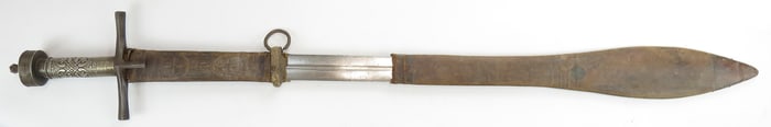 A FINE SUDANESE KASKARA BROADSWORD