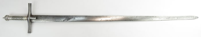A RARE SUDANESE KASKARA BROADSWORD