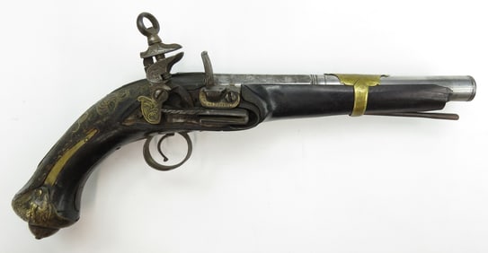 A RARE SPANISH MIQUELET PISTOL