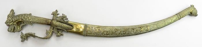 A SRI LANKAN KASTANE SWORD