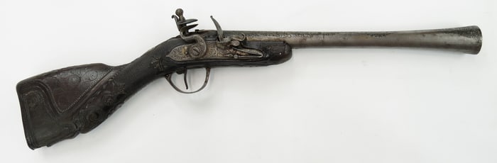 AN OTTOMAN FLINTLOCK BLUNDERBUSS