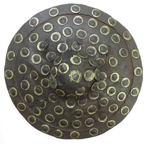 AN OTTOMAN KALKAN BUCKLER SHIELD