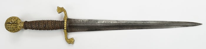 A RARE FRENCH DAGGER