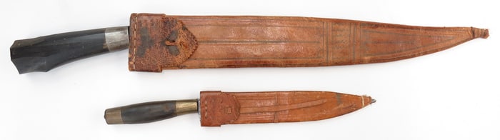 TWO PHILIPPINES BOLO KNIVES