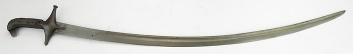 A PERSIAN SHAMSHIR SWORD