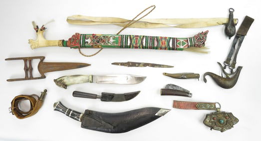 TWELVE ASSORTED ITEMS