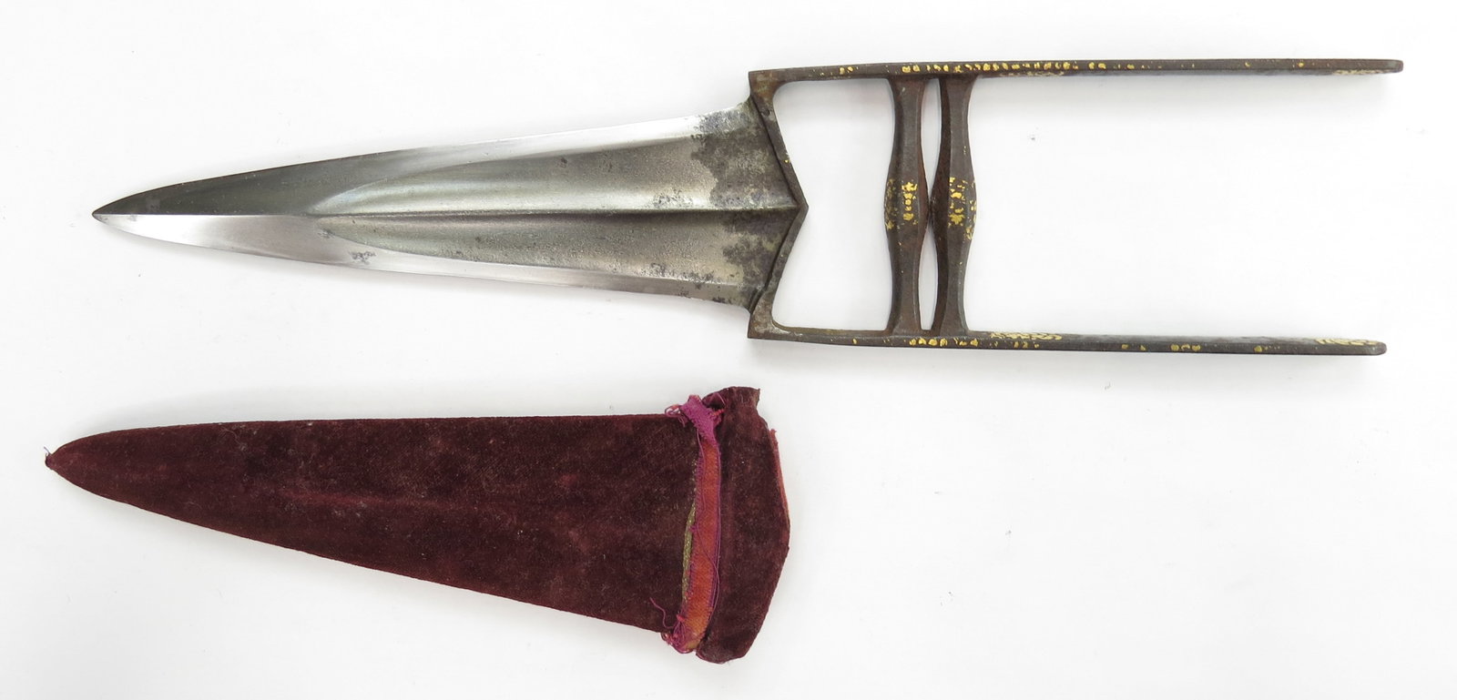 AN INDIAN KATAR DAGGER - 6