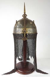 A FINE PERSIAN KULA KHUD HELMET