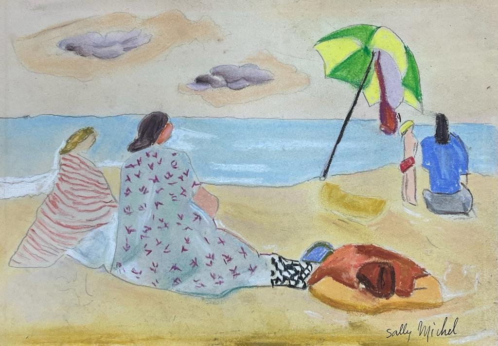 Sally Michel Avery (Mixed media on Paper Painting) In the style of (1 of 4)