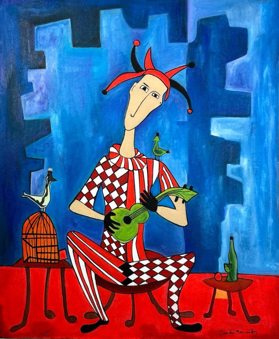 Cundo Bermudez (Oil on Canvas Painting) In the style of (1 of 4)