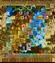 Gustav Klimt Austrian (Oil on Canvas Painting) in the style of