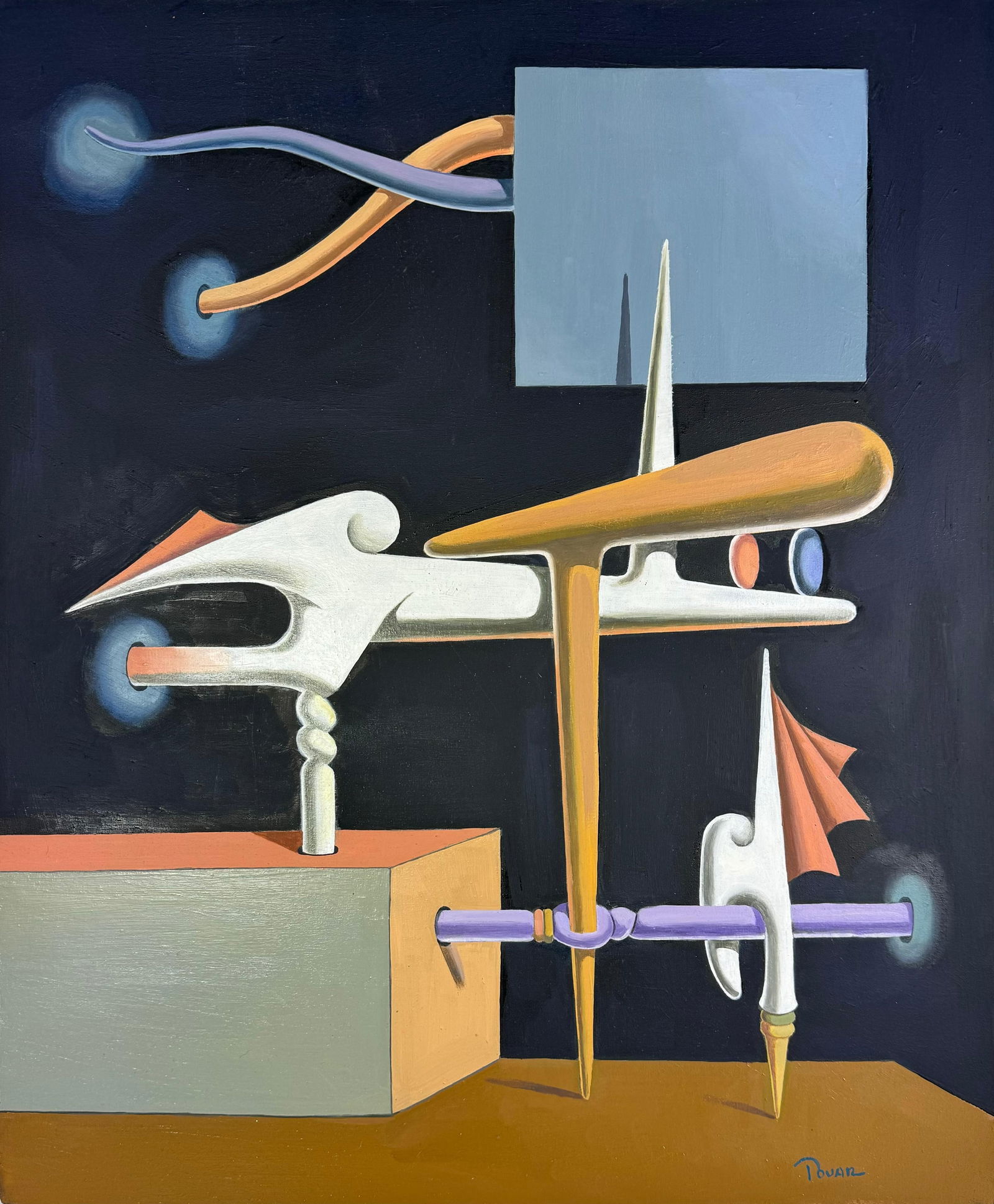 Ivan Tovar (Oil on Canvas Painting) in the style of (1 of 4)