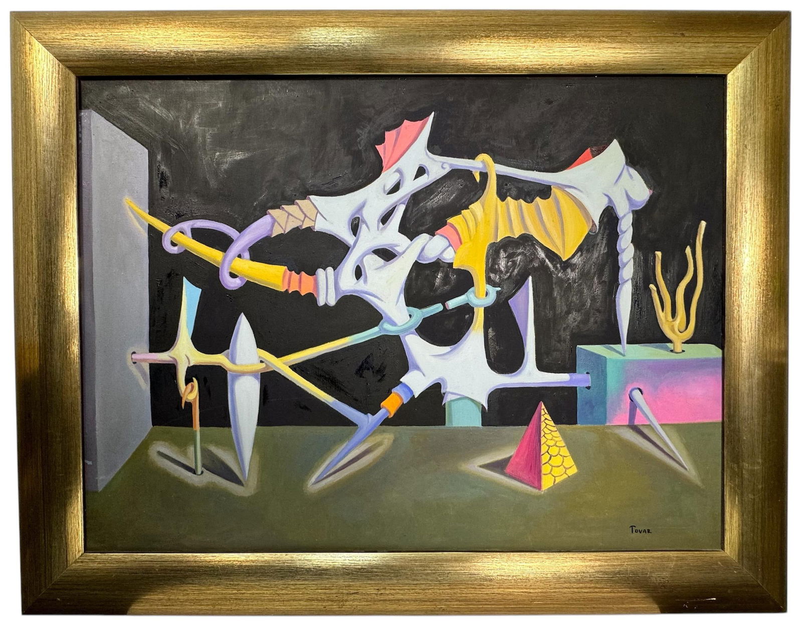 Ivan Tovar (Oil on Canvas Painting) in the style of (1 of 4)