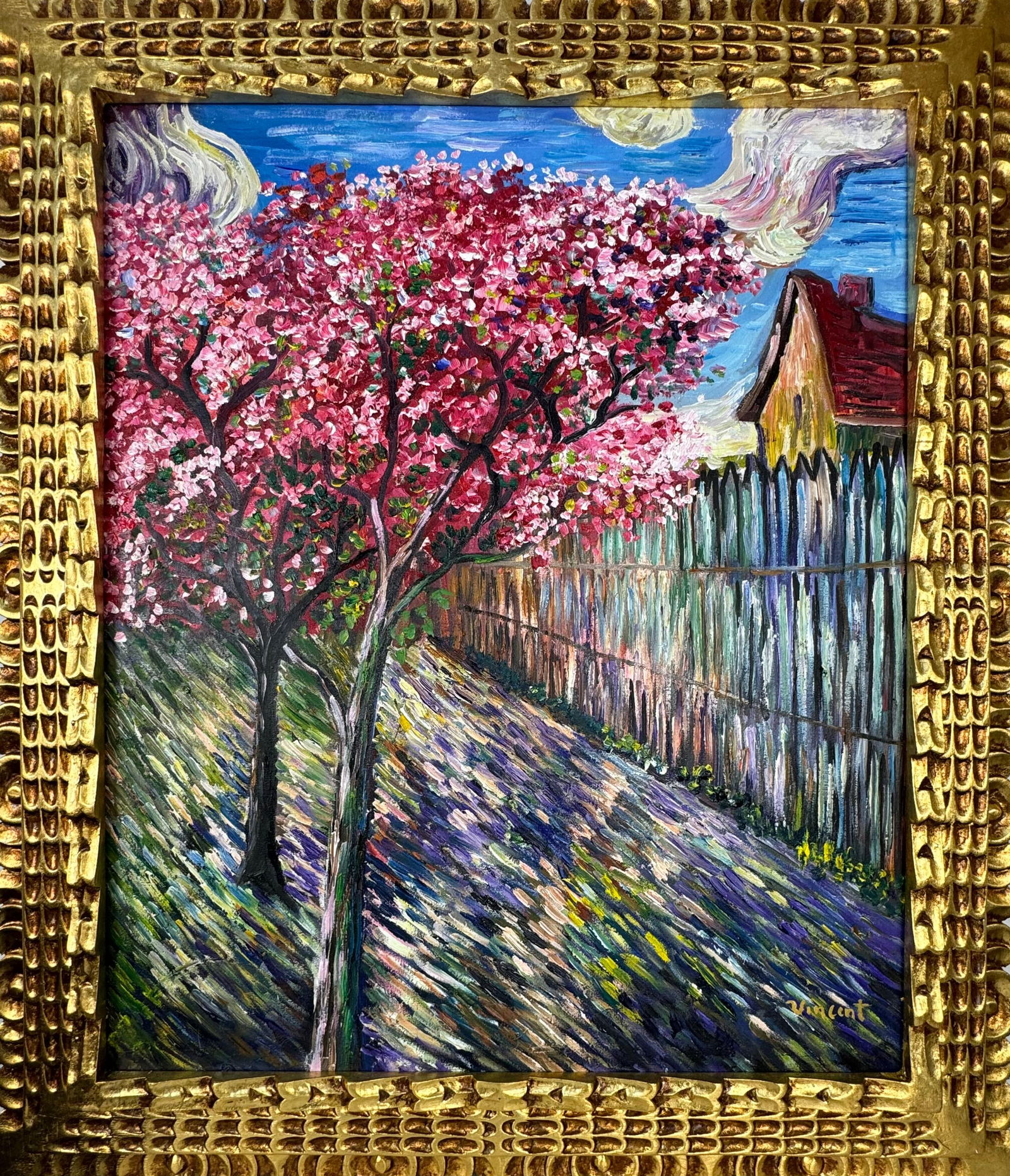 Claude Monet French (Oil on Canvas Painting) in the style of (1 of 4)