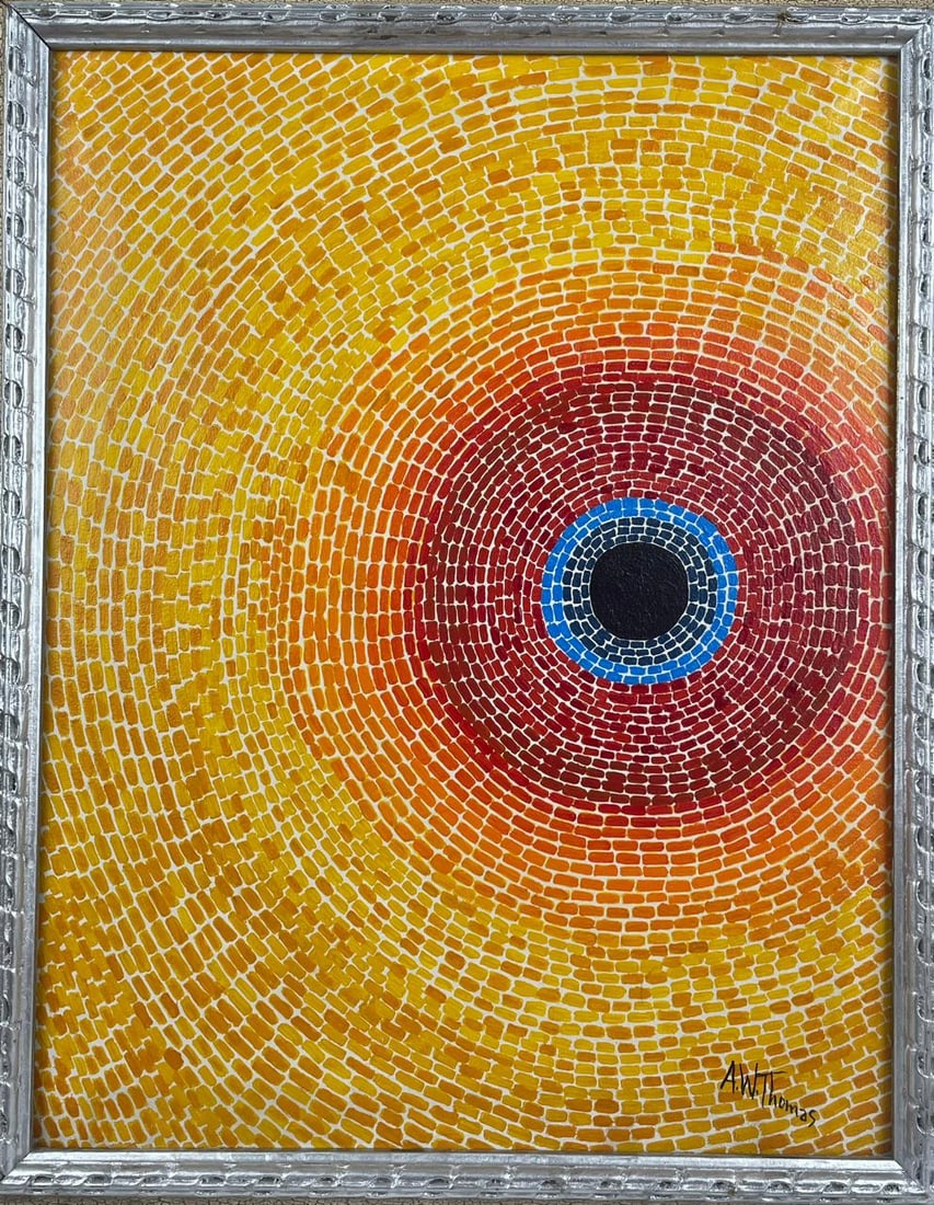 Alma Thomas (Oil on Canvas Painting) in the style of (1 of 4)