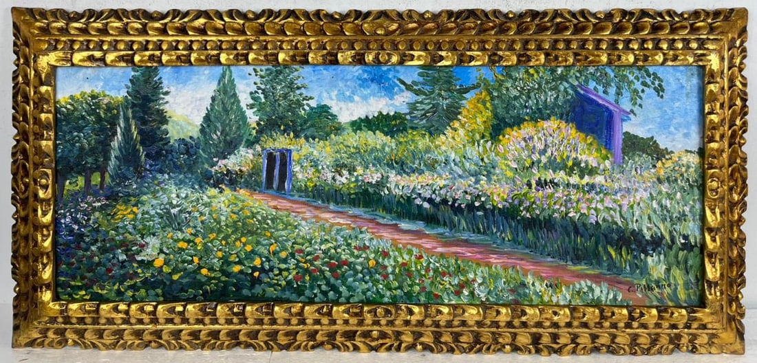 Camille Pissarro (Oil on Canvas Painting) in the style of (1 of 4)