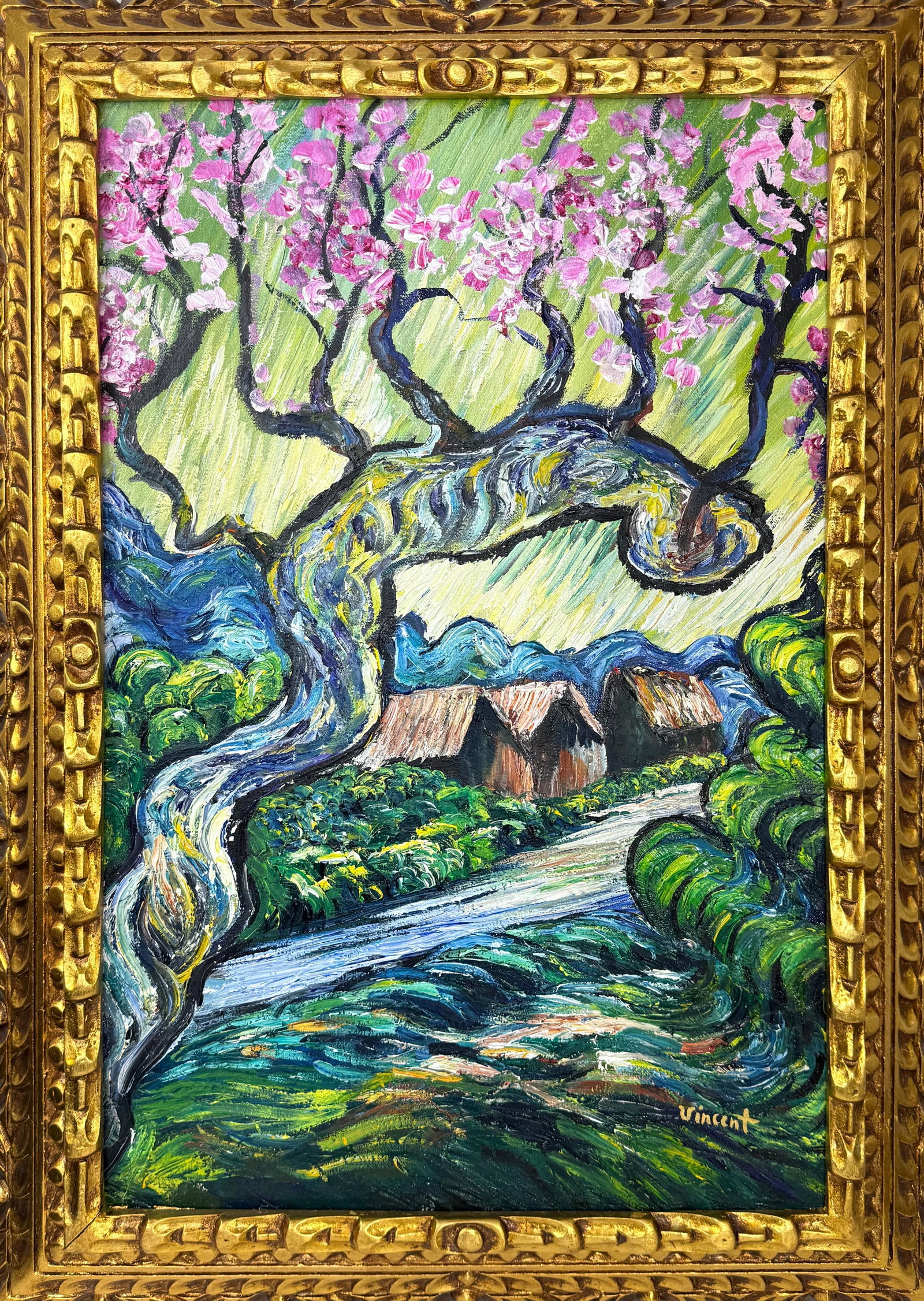 Vincent Van Gogh Dutch (Oil on Canvas Painting) in the style of (1 of 4)