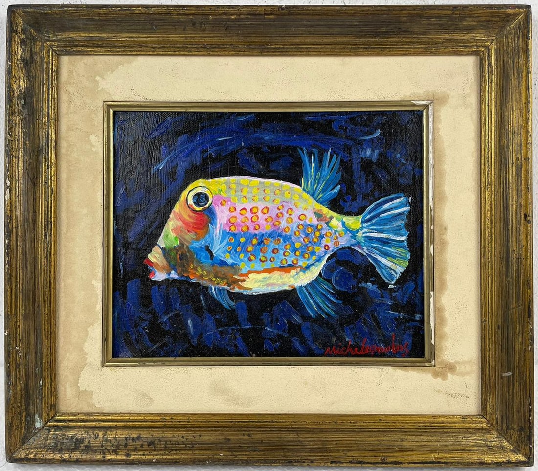 James Michalopoulos (Oil on Canvas Painting) in the style of (1 of 4)