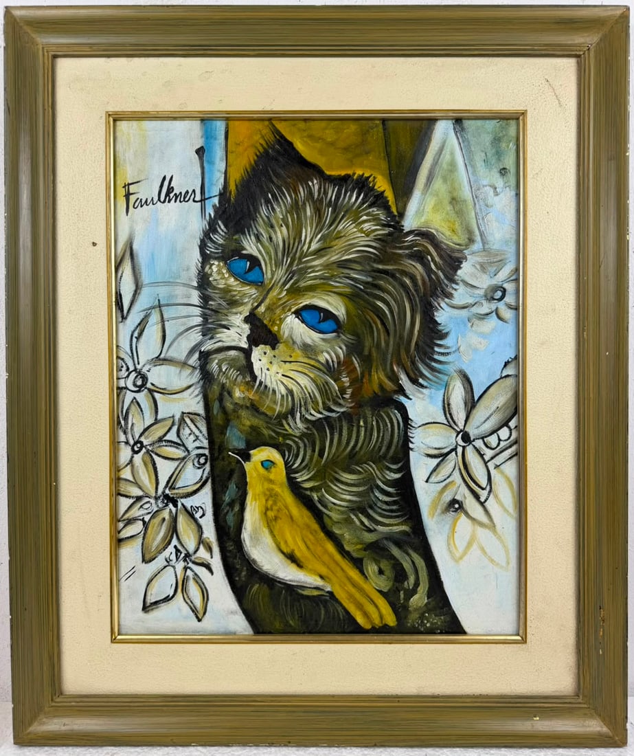 Henry Faulkner (Oil on Canvas Painting) in the style of: Rendered in the style of Henry Faulkner. Technique: Oil on Canvas painting. Measures: 22.5 x 26.5 Inches aprox. Provenance: Private collection. "In the style of" means after the artist. The artwork is