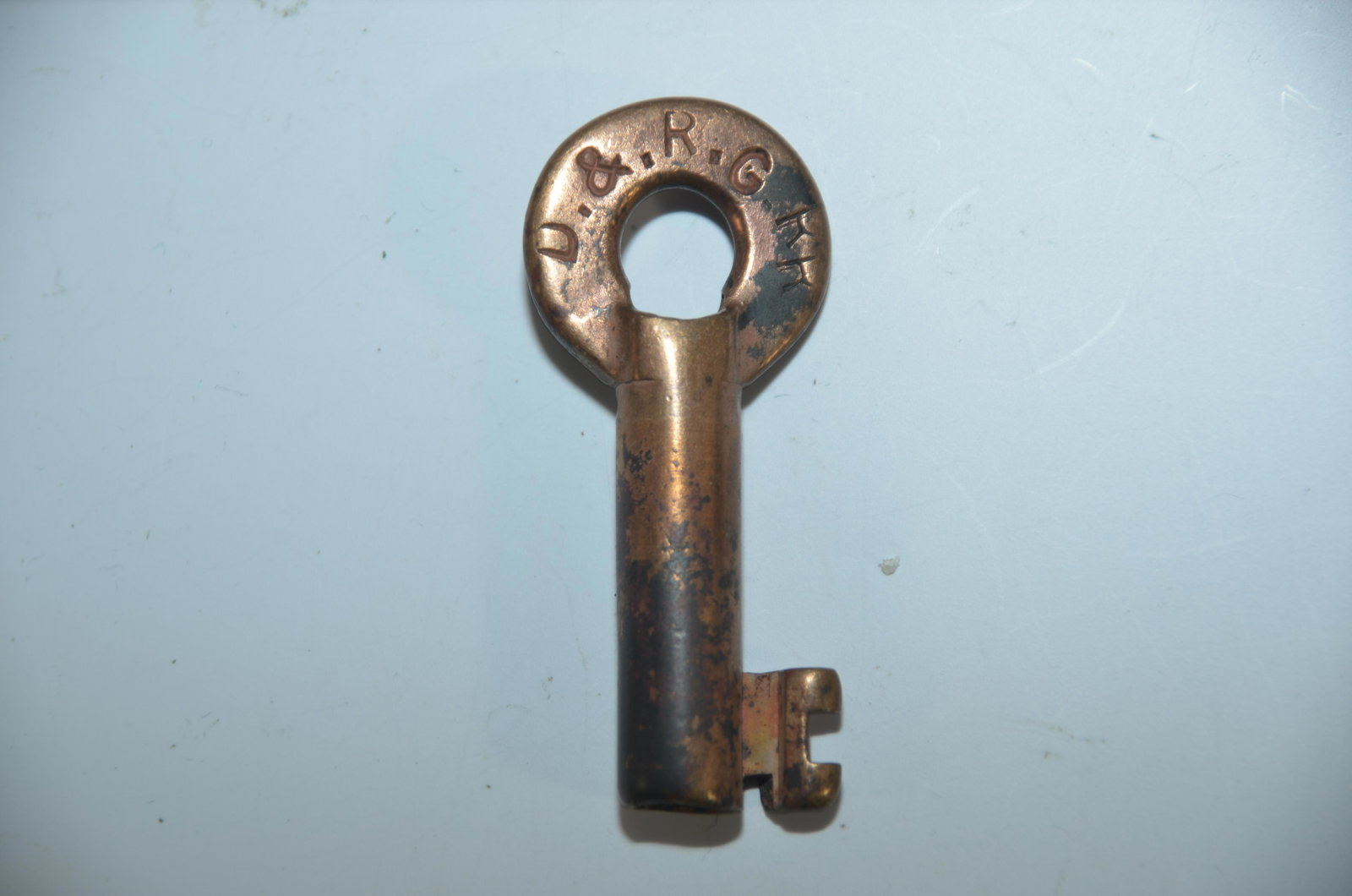 Denver and Rio Grande RR Brass Switch Key (1 of 3)