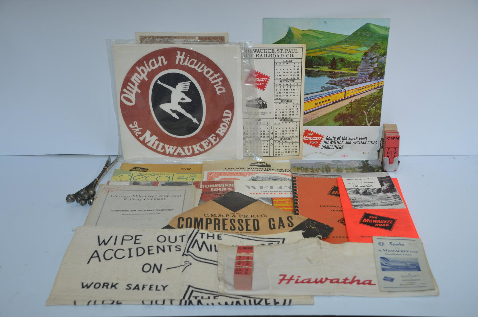 Milwaukee Road RR Paper and Ephemera Lot 4 (1 of 7)