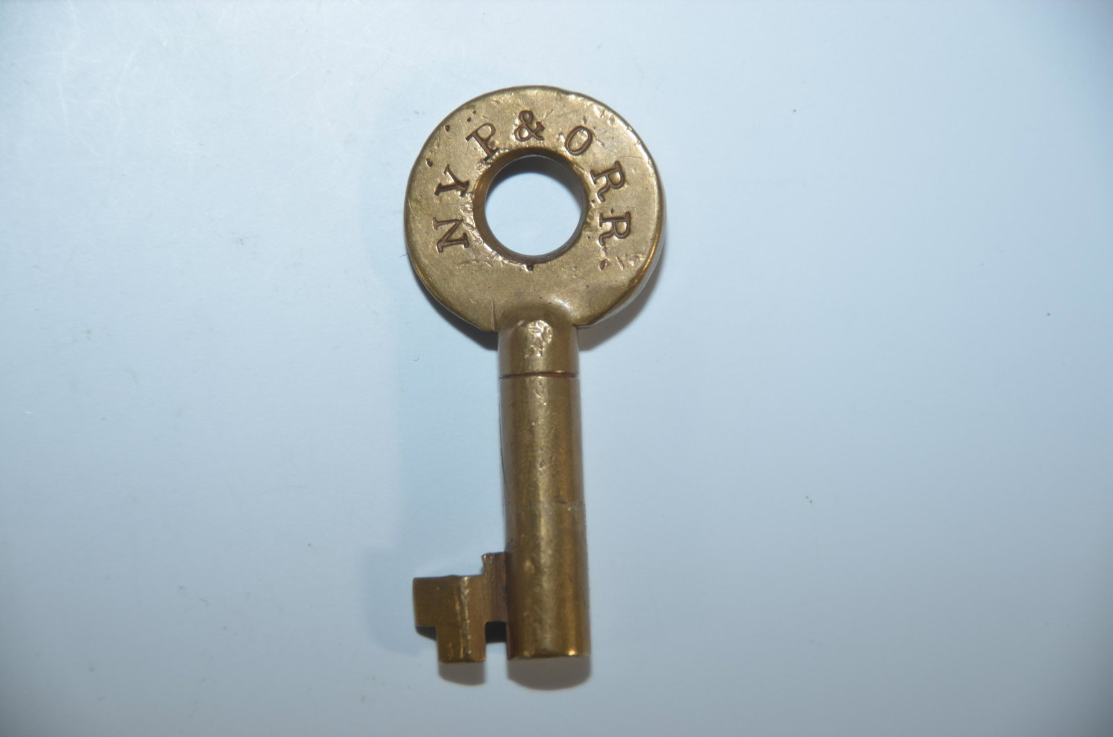 New York Pennsylvania and Ohio RR Brass Key (1 of 3)
